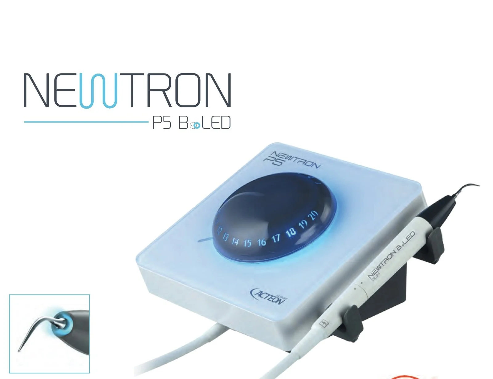 Acteon Newtron P5 B.LED ultrasone scaler met SLIM B.LED-handstuk