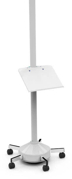 Faro-statief op wielen voor een behandellamp
