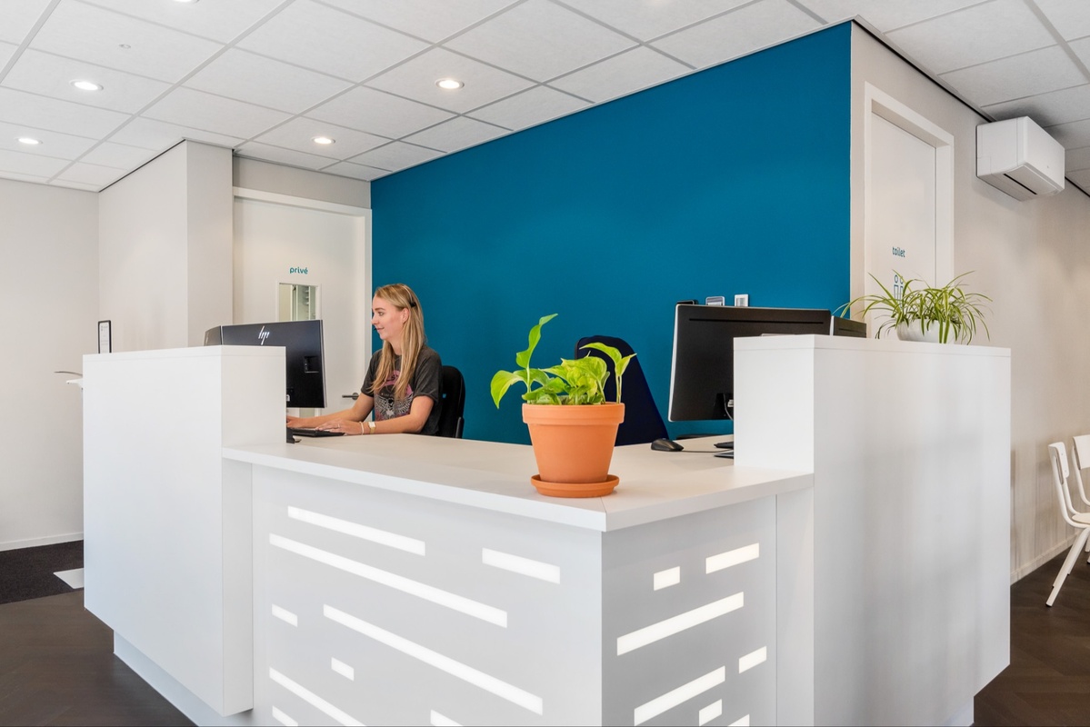 Balie van PUUR Mondzorg Dokkum