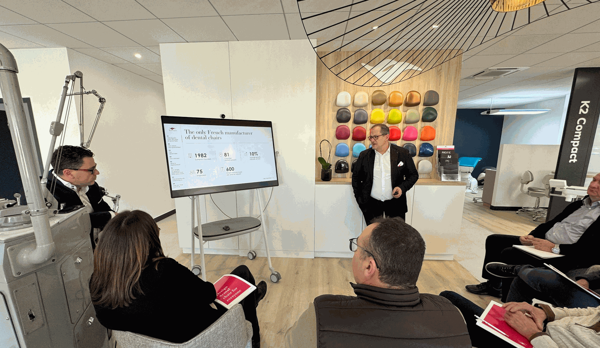 Training van Habitat Dental bij Airel Quetin in Frankrijk