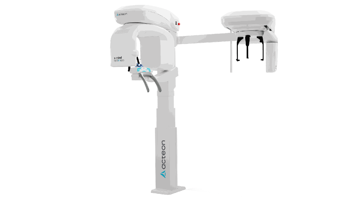 Acteon Optima 3D met ceph-arm