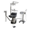 DKL D2-EC(SA) behandelunit met cart en zwenkbaar assistent (3)
