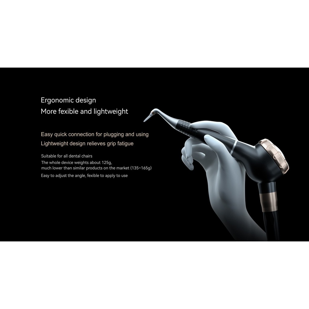 Woodpecker AP-H Plus bicarbonaat-airpolisher met AP-1 en A (5)
