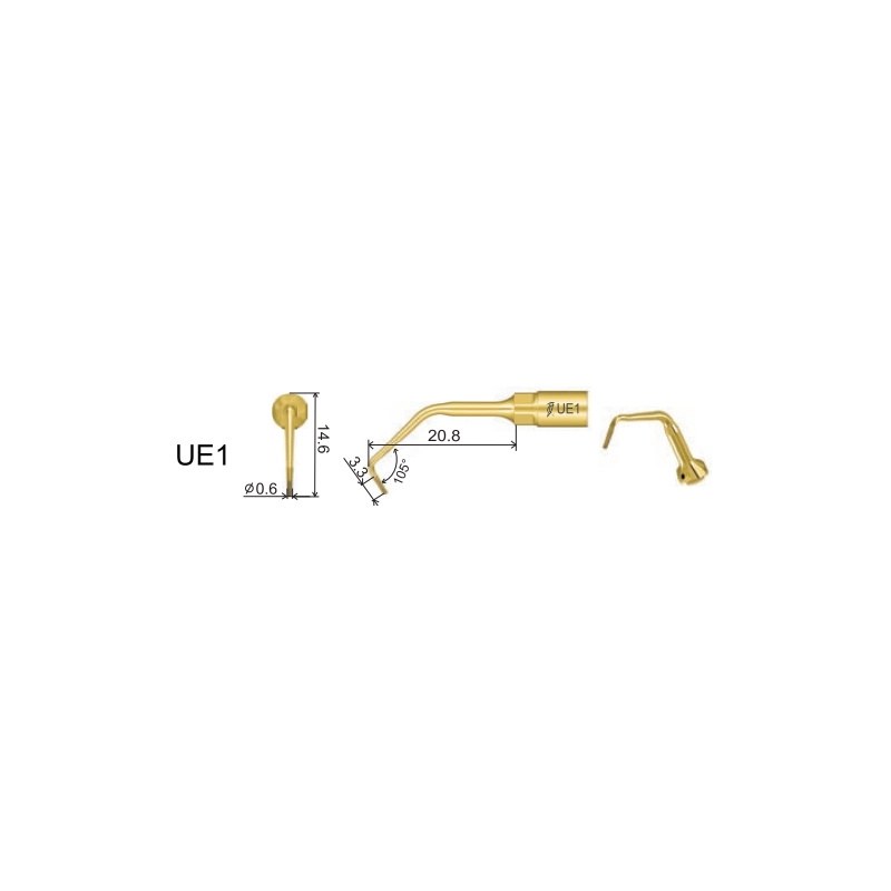 Woodpecker UE1 ultrachirurgische tip voor endo (2)