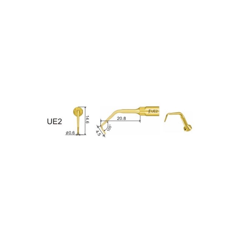 Woodpecker UE2 ultrachirurgische tip voor endo (2)