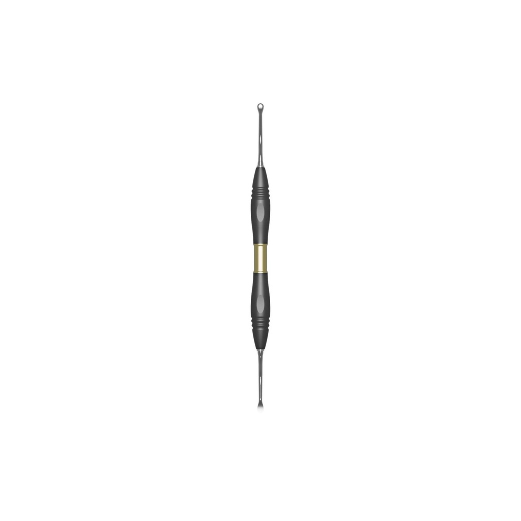HOTZ, sinus lift curette, size 1, PEEK handle (2)