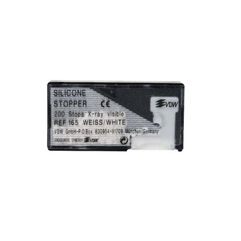 VDW siliconenstoppers, wit, voor 21 mm instrumenten (2)
