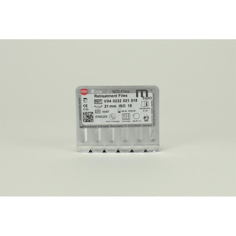 VDW Mtwo revisievijlen, R15/.05, 21 mm (2)