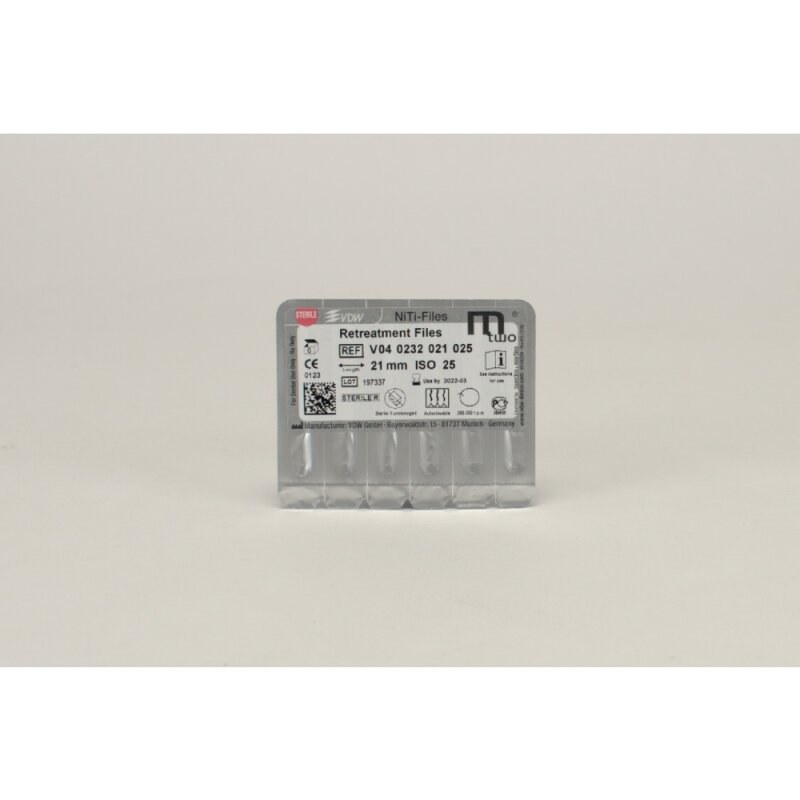 VDW Mtwo revisievijlen, R25/.05, 21 mm (2)