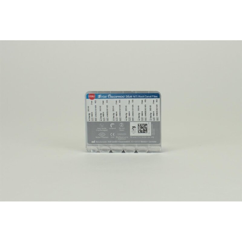 VDW Reciproc blue vijl, R25, 21 mm, 6 stuks (2)