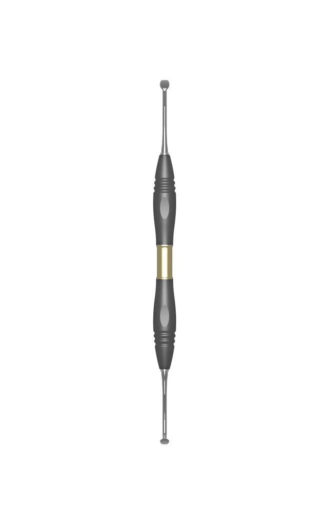 NENTWIG, sinuslift curette, sz.2, PEEK handle (2)