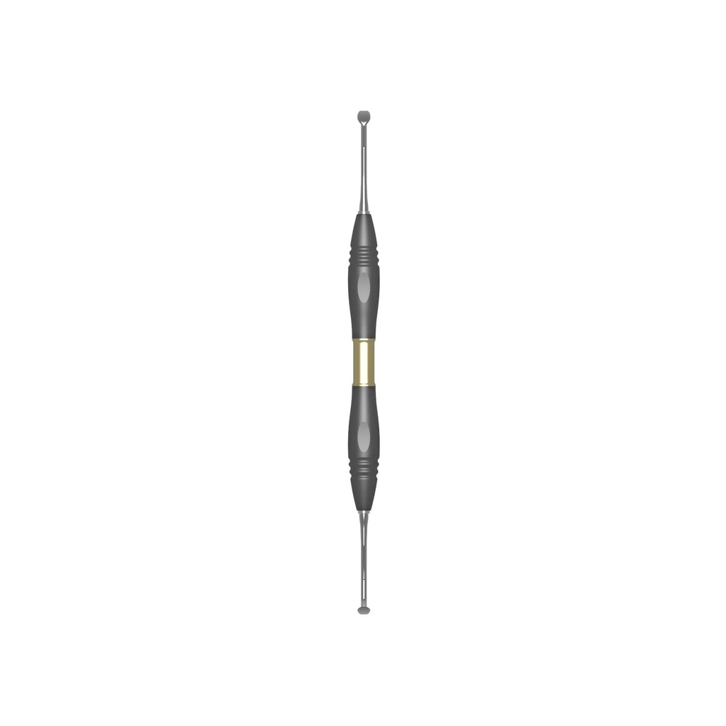 NENTWIG, sinuslift curette, sz.2, PEEK handle (2)