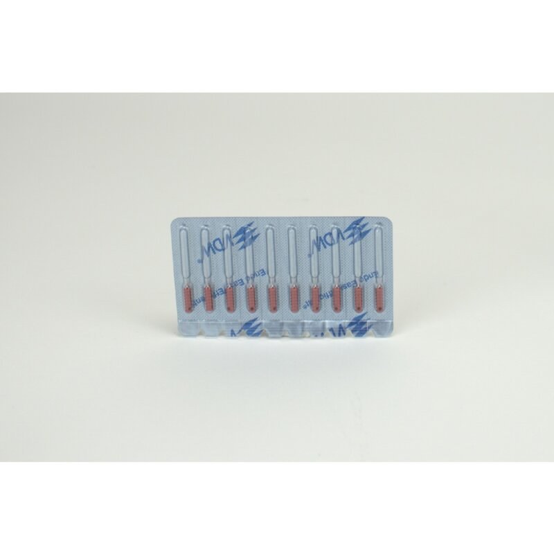VDW extirpatienaald CC-Cord, x-fijn, rood, 21 mm, 10 stuks (2)