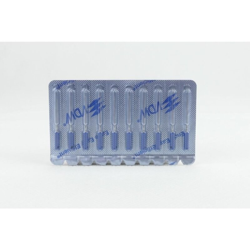 VDW extirpatienaald CC-Cord, fijn, blauw, 21 mm, 10 stuks (2)