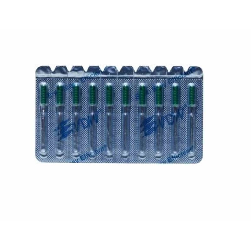 VDW extirpatienaald CC-Cord, medium, groen, 21 mm, 10 stuk (2)