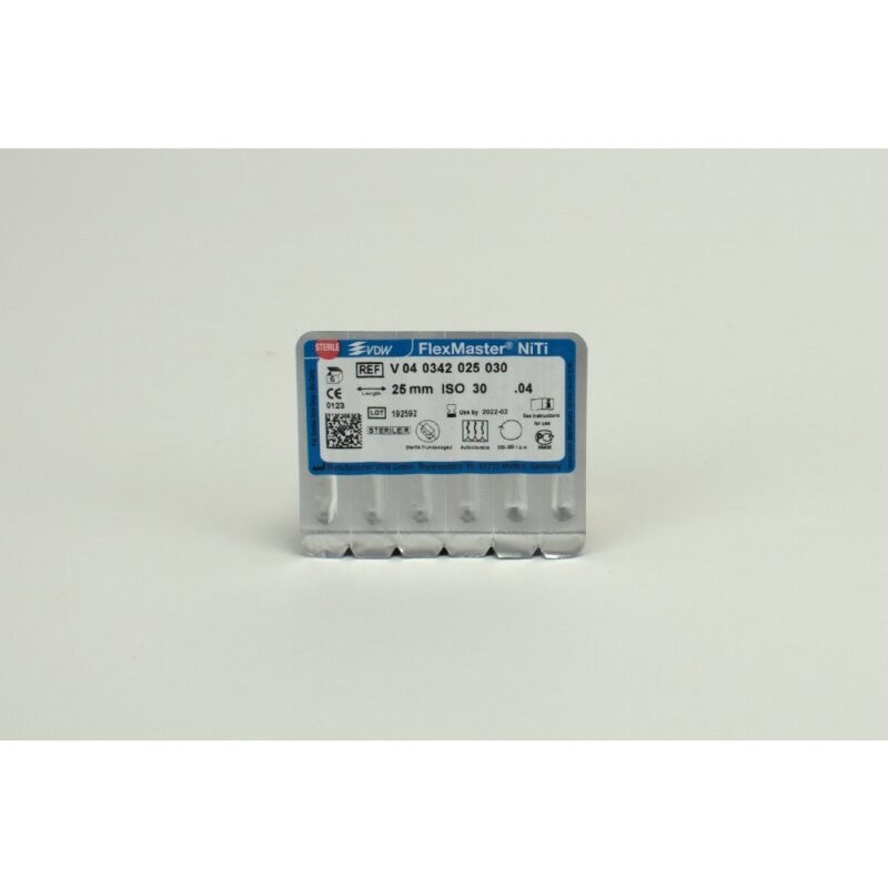 VDW FlexMaster 342/30 roterende vijl, .04 taper, 25 mm (3)