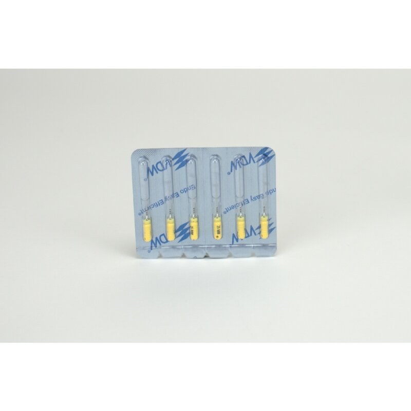 VDW Sterile K-vijlen, ISO 20, 25 mm, steriel (2)