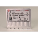 VDW 63 K-vijlen, assorti 06-10, 25 mm, steriel (2)