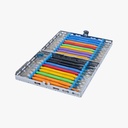 American Eagle GALAXIE cassette voor 10 instrumenten, ½ DI (2)