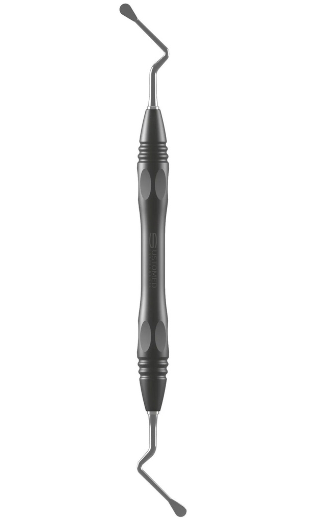 LUCAS, bone curette, 17 cm, d/e., size 85, PEEK handle (3)