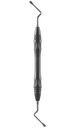LUCAS, bone curette, 17 cm, d/e., size 86, PEEK handle (3)