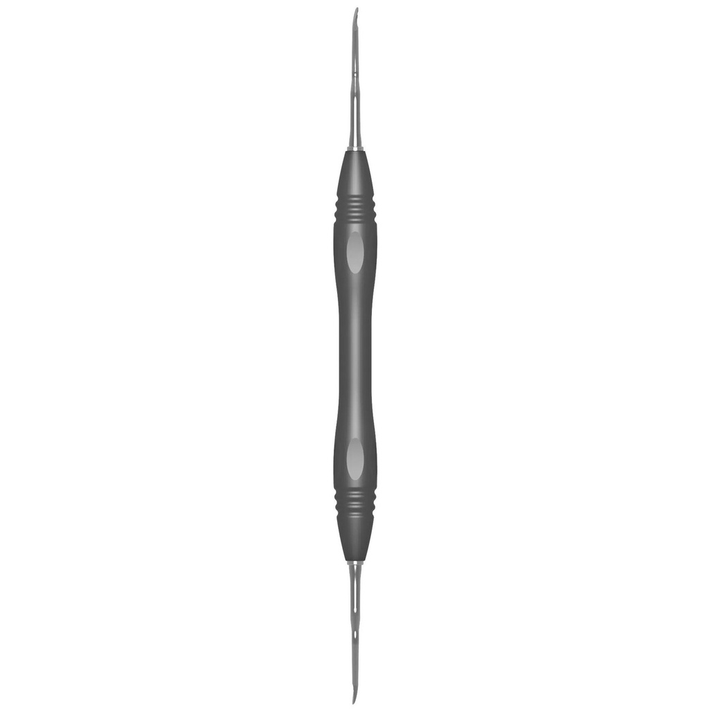 LUCAS, bone curette, 17 cm, d/e., size 86, PEEK handle (4)