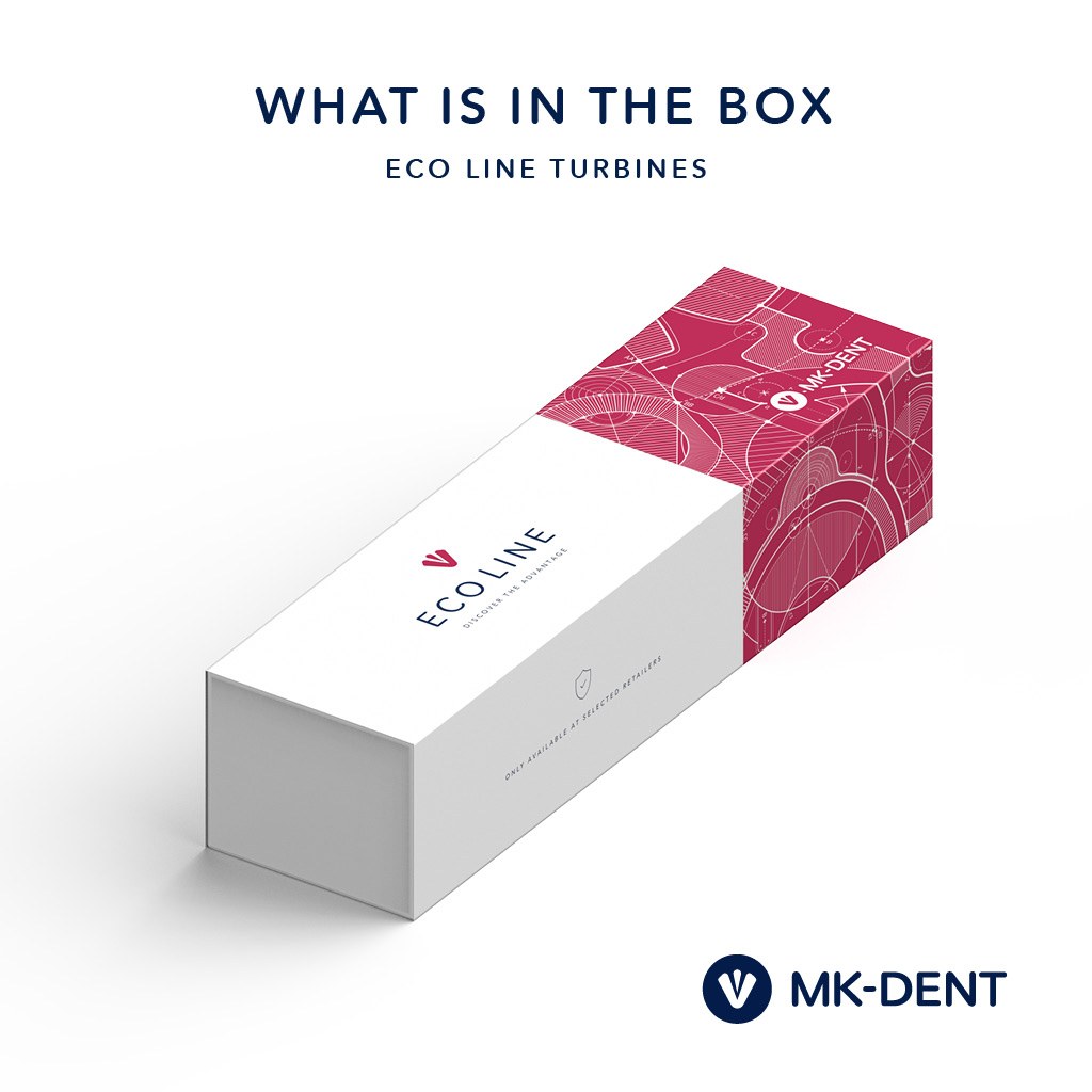 MK-dent HE22W turbine Eco Line, kleine kop, zonder licht,  (7)