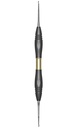 LUCAS, bone curette, 17 cm, serr., size 86, PEEK handle (2)