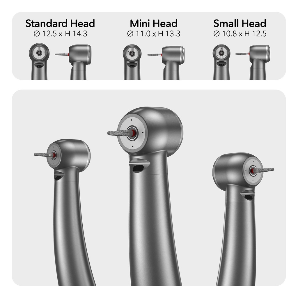 MK-dent HE12 turbine Eco Line, standaardkop, zonder licht, (4)