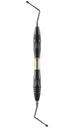 LUCAS, bone curette, 17 cm, serr., size 86, PEEK handle (3)