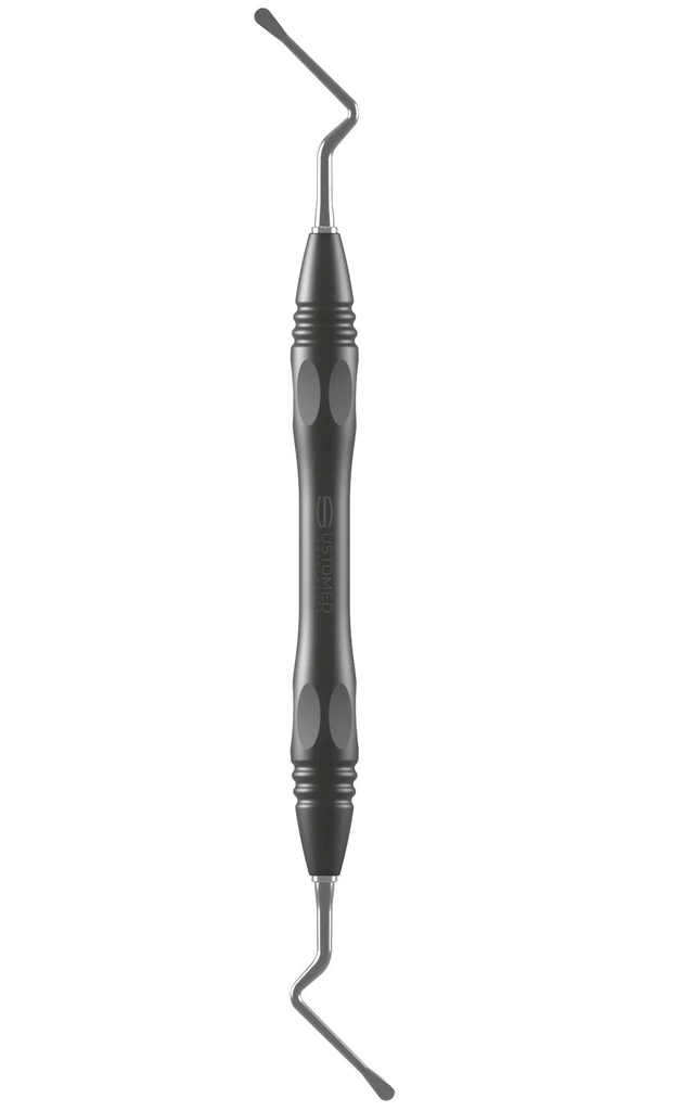 LUCAS, bone curette, 17 cm, d/e., size 87, PEEK handle (3)