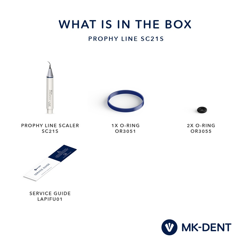 MK-dent SC21S Prophy Line scalerhandstuk, Satelec F 12 281 (5)