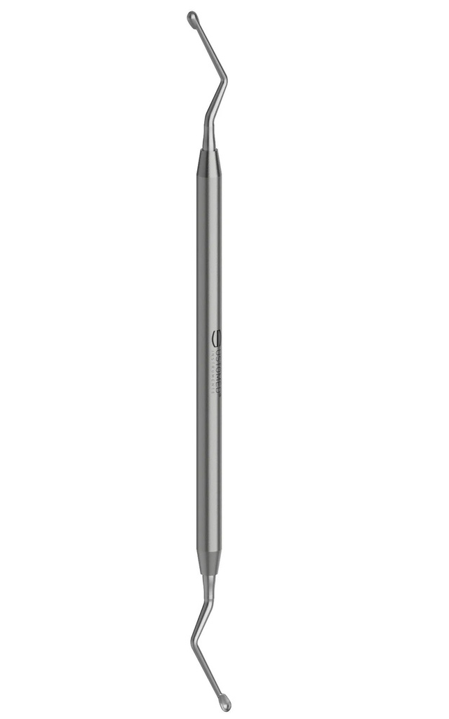 HEMINGWAY, bone curette, 18 cm, size 3 (2)