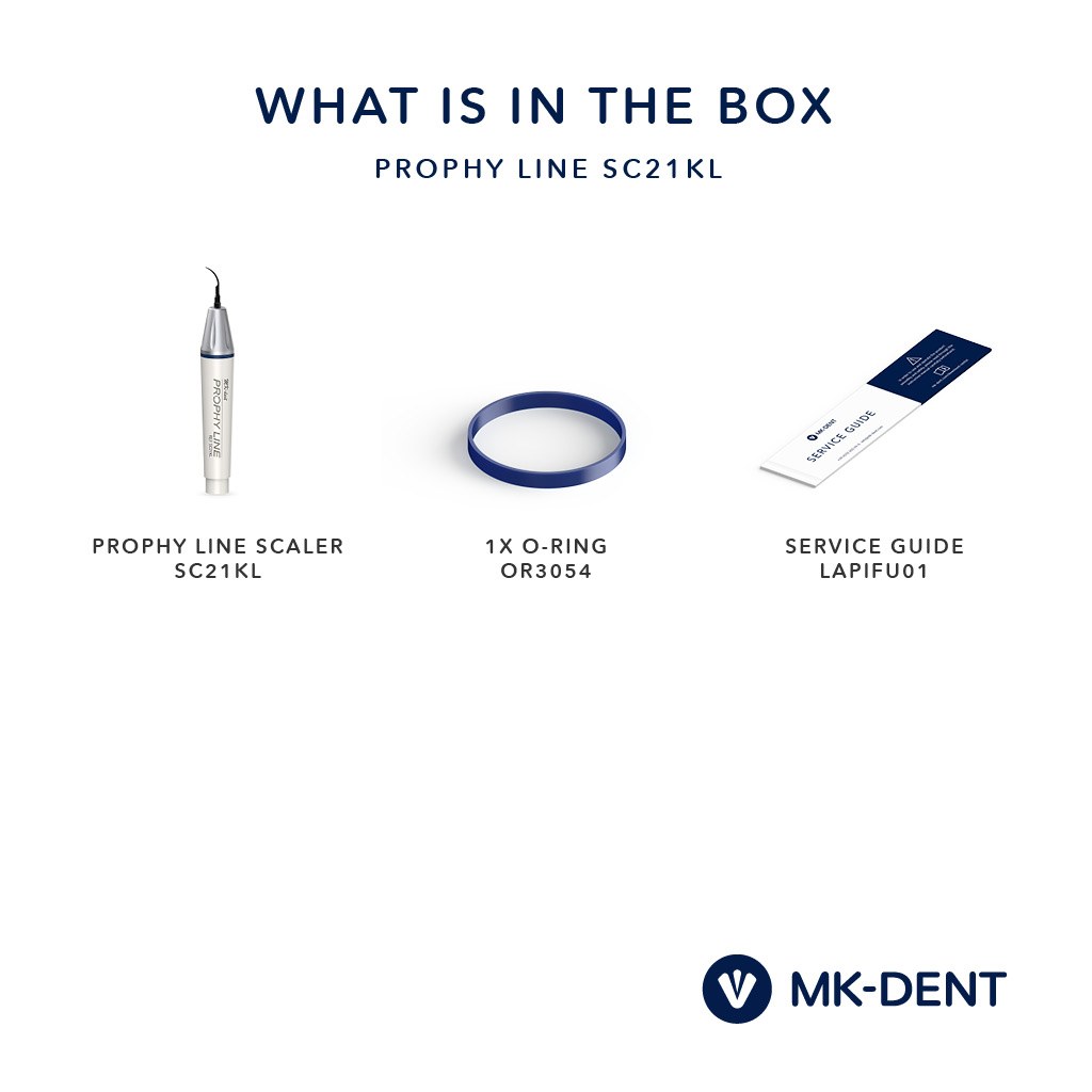 MK-dent Double Pack SC21KL, 2× Prophy Line scalerhandstuk, (6)