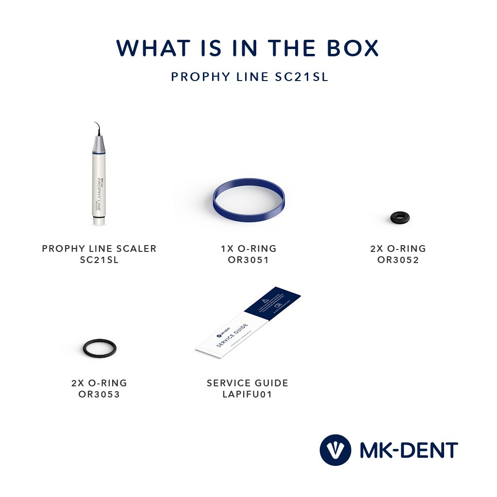 MK-dent Double Pack SC21SL, 2× Prophy Line scalerhandstuk, (7)