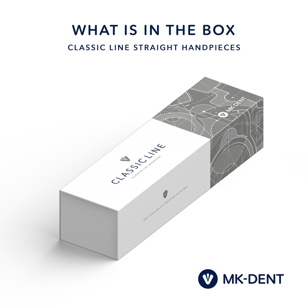 MK-dent LC01 handstuk Classic Line, 1:1, HP-boren, zonder  (3)