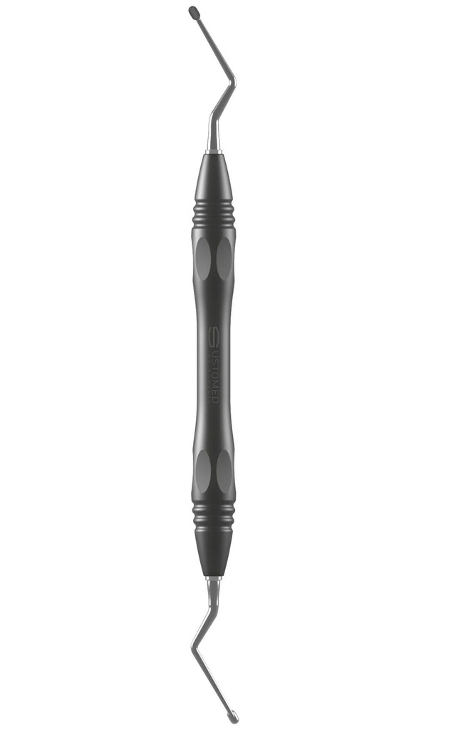 HEMINGWAY, bone curette, 18 cm, size 1, PEEK handle (3)