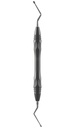 HEMINGWAY, bone curette, 18 cm, size 1, PEEK handle (3)