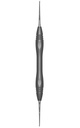 HEMINGWAY, bone curette, 18 cm, size 1, PEEK handle (4)
