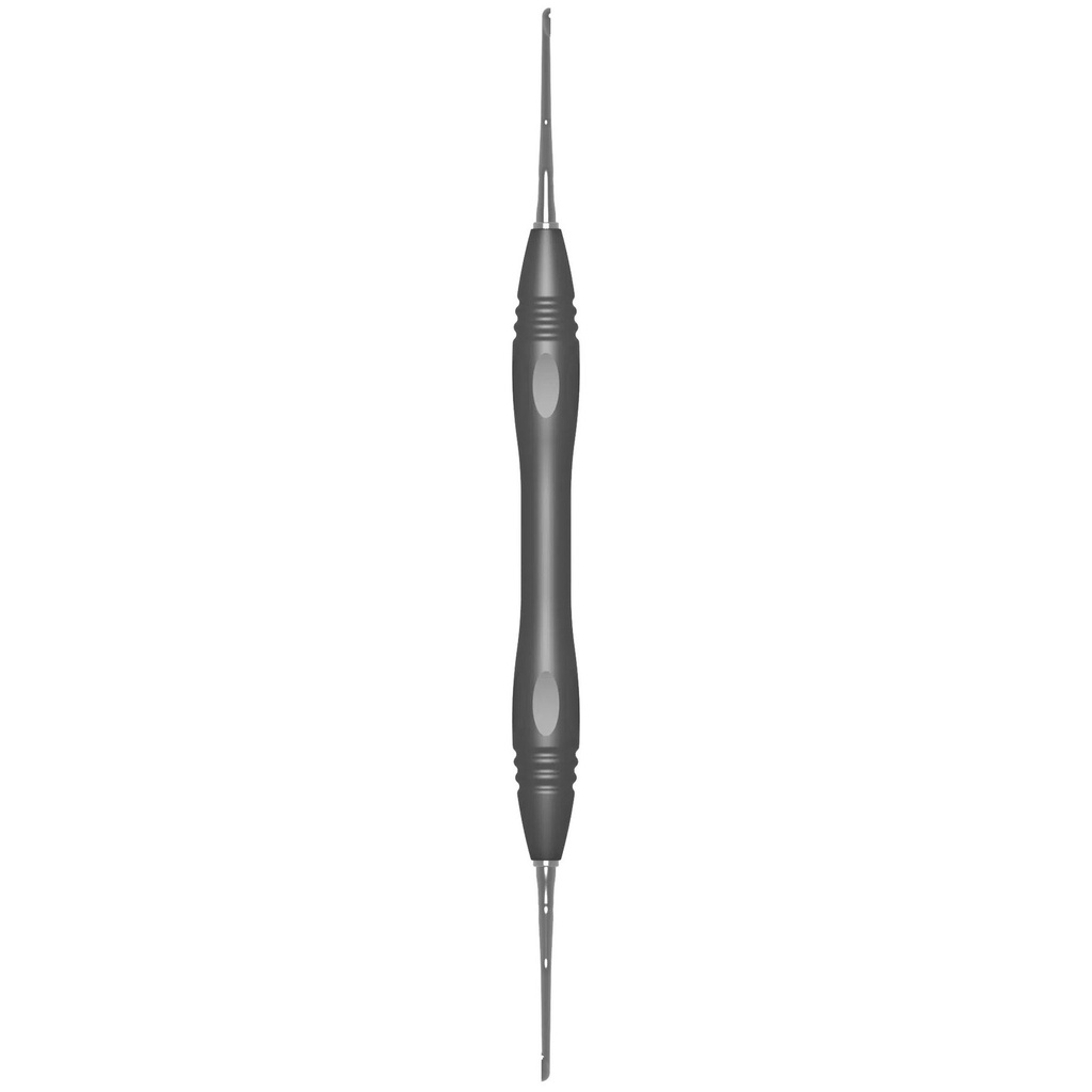 HEMINGWAY, bone curette, 18 cm, size 3, PEEK handle (4)