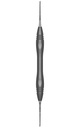 HEMINGWAY, bone curette, 18 cm, size 3, PEEK handle (4)
