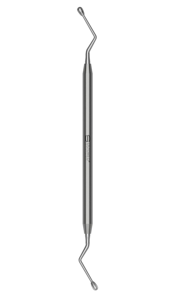 HEMINGWAY, bone curette, 18 cm, size 4 (3)