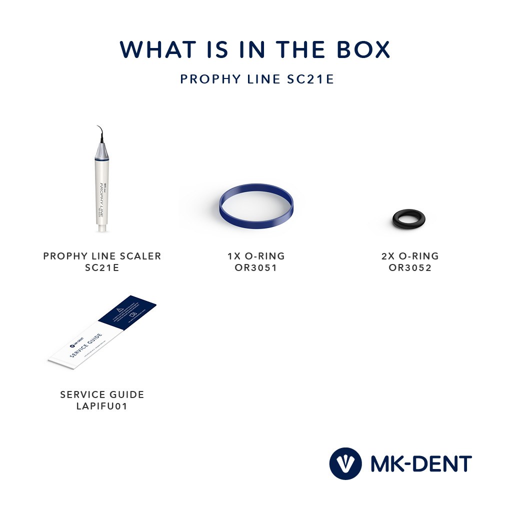 MK-dent SC21E Prophy Line scalerhandstuk, EMS EN-041, zond (5)