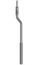 Bone Condenser, baj., concave, Ø 3, 3 mm (2)