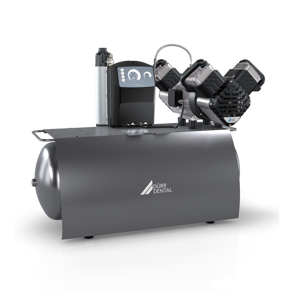 Dürr Dental Quattro Tandem compressor, 1 aggregaat met mem (2)