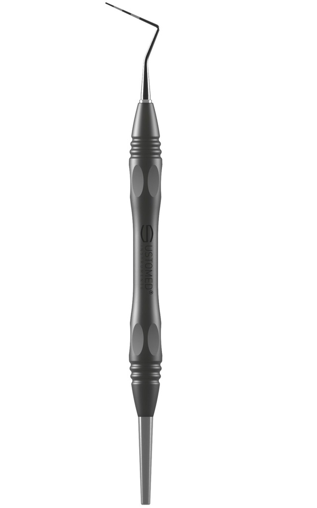 Periodontal probe, CP 12, colour marking, PEEK handle (3)