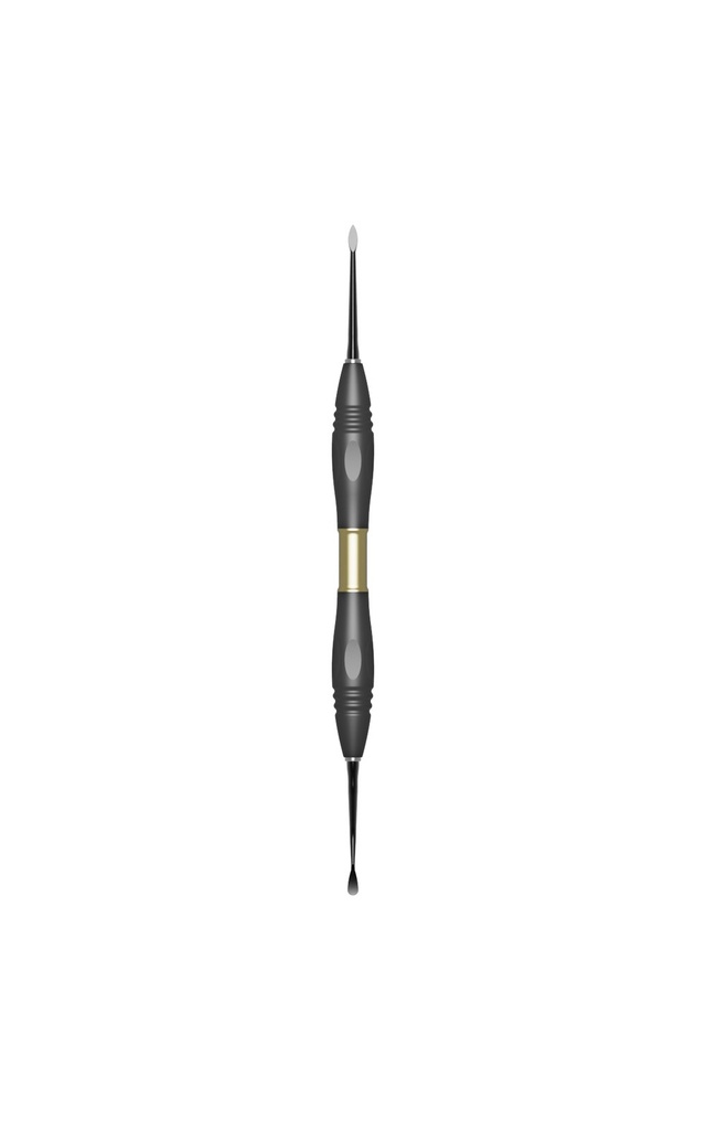 Mod. B., micro papilla raspatory, PEEK handle (2)