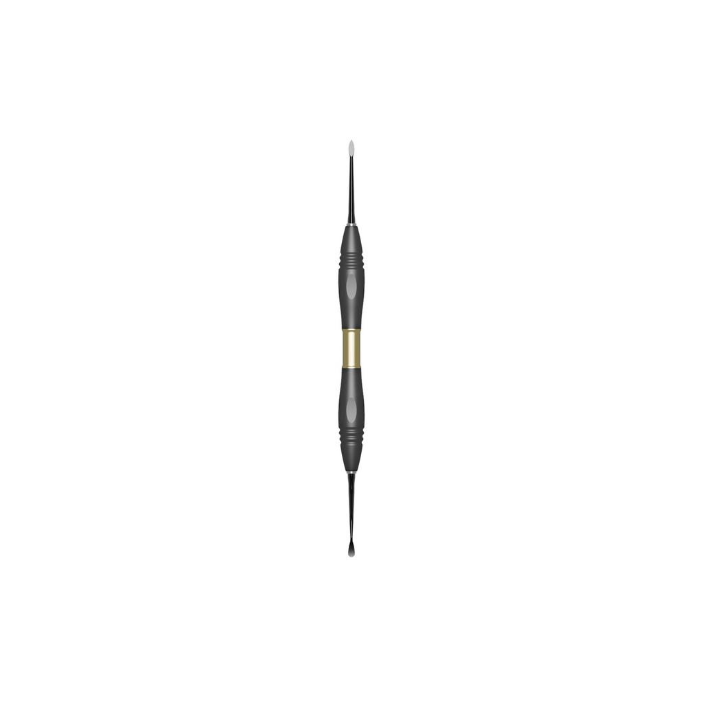 Mod. B., micro papilla raspatory, PEEK handle (2)