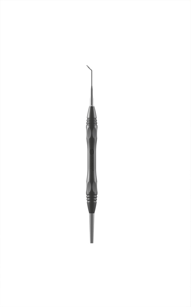 Root res. mirror, plane, rhodium, Ø 5 mm, PEEK handle (2)