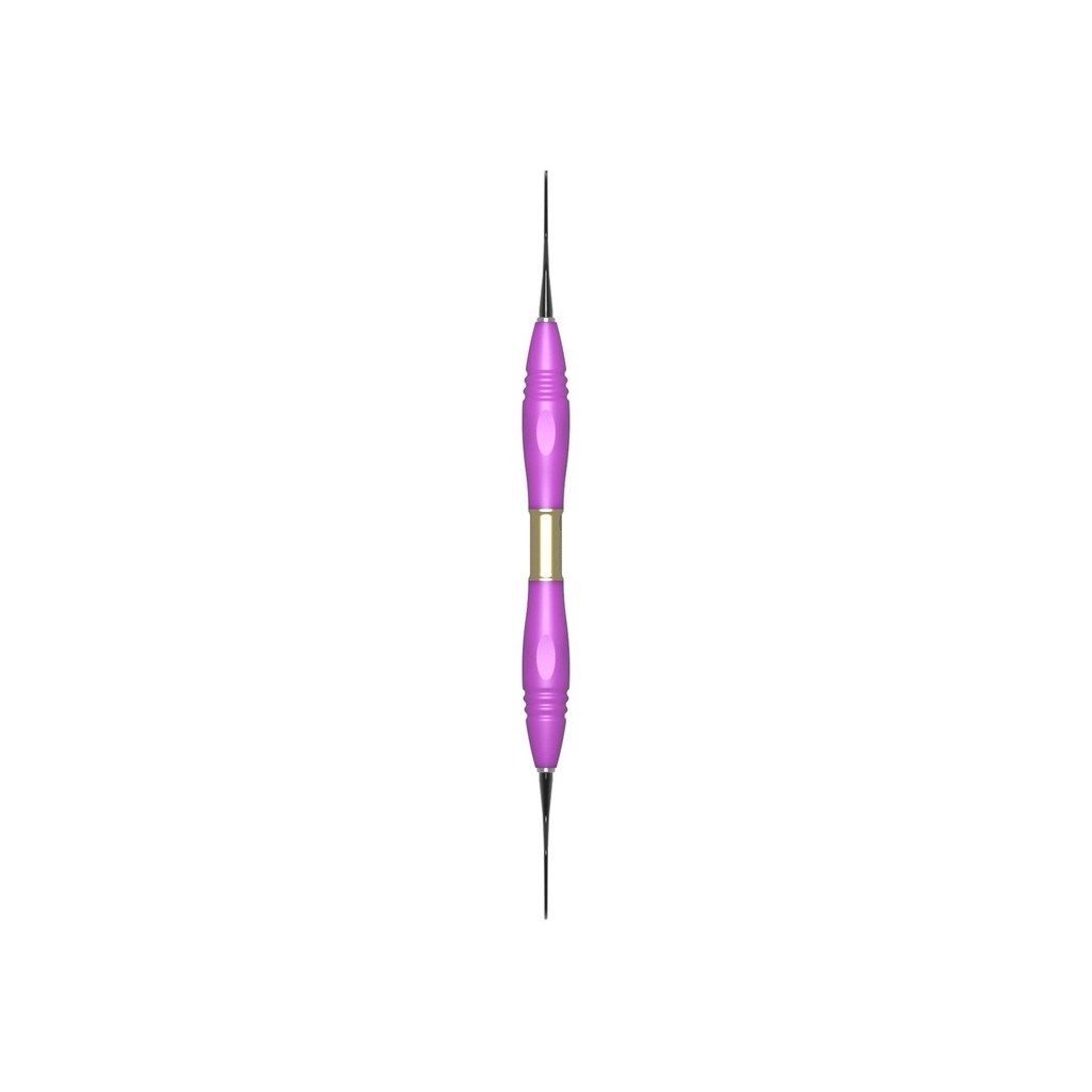 GRACEY, curette, 5/6, DLC coat., PEEK handle, pink (2)